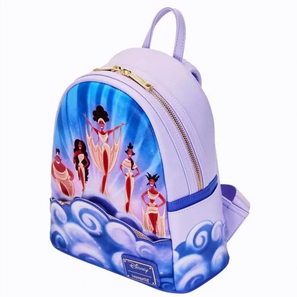 Loungefly Disney Hercules Muses Collab Backpack - Picture 1 of 6